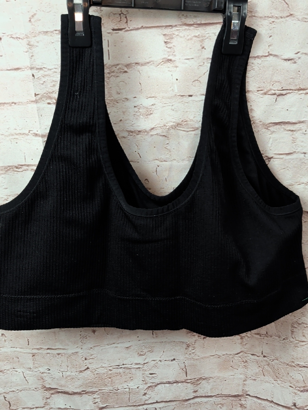 torrid Black Ribbed Padded Sports Bra 4x - Picture 3 of 4
